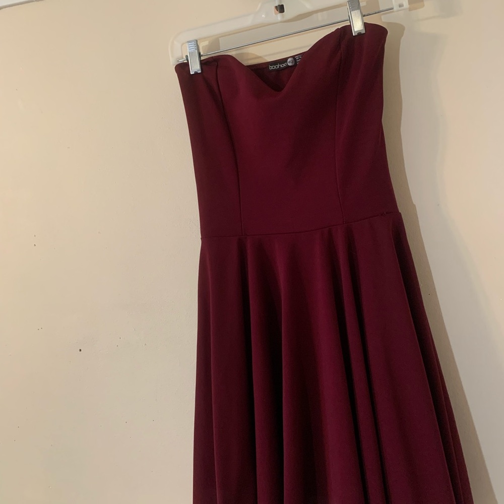 Strapless Formal Dress